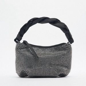 Zara Shiny Shoulder Bag